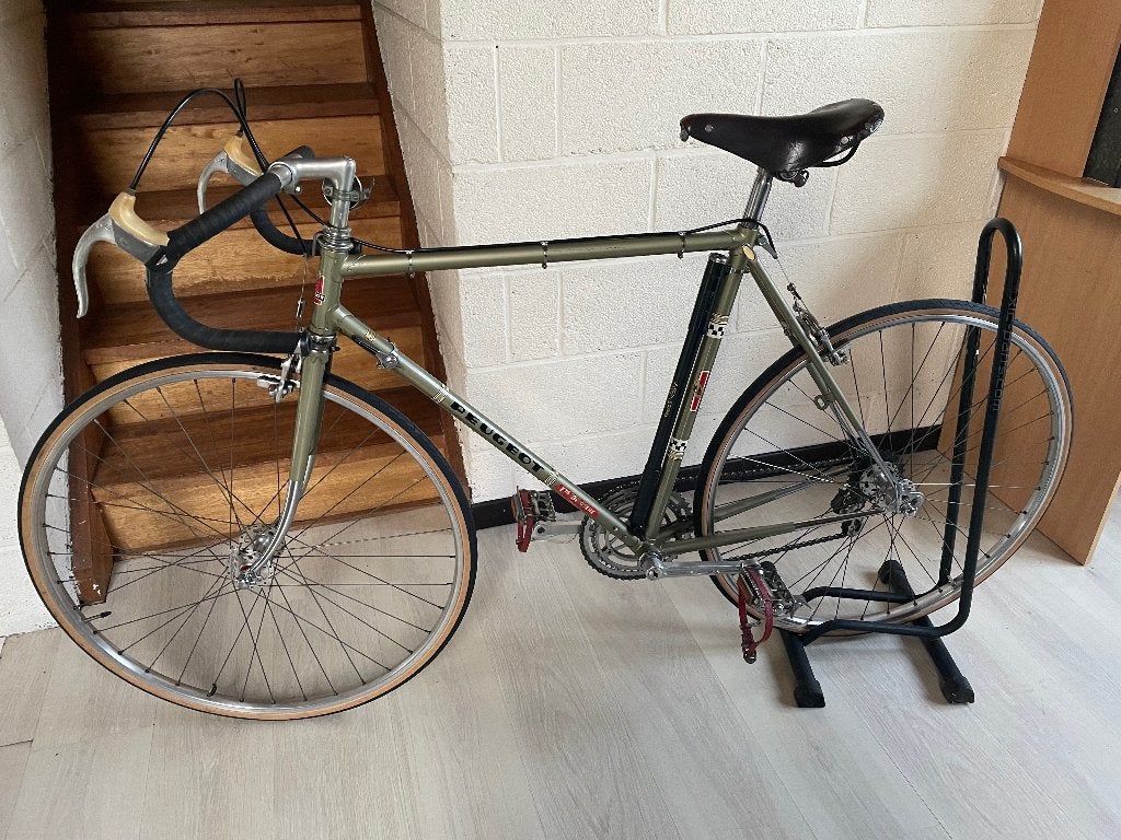 Velo Peugeot Vintage, Vélos & Vélomoteurs, Autres marques, 10 à 15 vitesses, Frein sur jante, Enlèvement