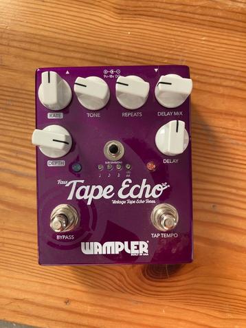 Wampler Faux Tape Echo V2, Enlèvement ou Envoi, Comme neuf, Delay ou Écho
