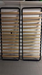 Compleet bed 140x200 zo goed als nieuw, Ophalen, Wit, Tweepersoons, 140 cm