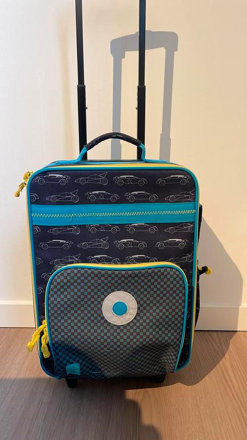Kindertrolley reiskoffer trolley Lassig wieltjes, Handtassen en Accessoires, Koffers, Zo goed als nieuw, Wieltjes, Ophalen
