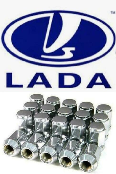 Set chromen wielmoeren voor uw Lada Niva! Gratis verzending, Auto diversen, Wieldoppen, Nieuw, Ophalen