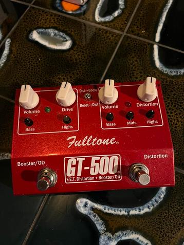 Fulltone GT-500 overdrive/distortion beschikbaar voor biedingen