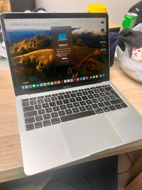Macbook air retina 2018, Computers en Software, Apple Macbooks, Gebruikt, MacBook Air, 13 inch, Onbekend, 128 GB of minder, 8 GB