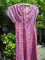 Robe de cocktail vintage en voile avec foulard années 1970 X, Comme neuf, Taille 36 (S), Autres couleurs, Enlèvement ou Envoi