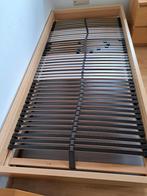 1-persoonsbed met lattenbodem, Huis en Inrichting, Slaapkamer | Bedden, Ophalen, Gebruikt, 90 cm, Eenpersoons