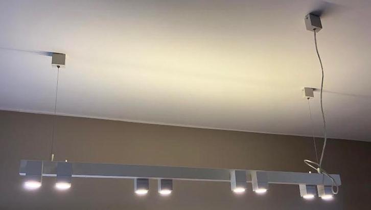 Hanglamp, Huis en Inrichting, Lampen | Hanglampen, Gebruikt, Metaal, Ophalen