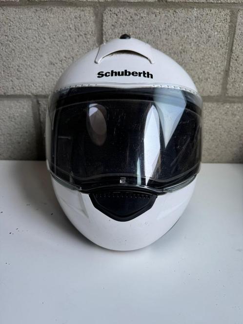 Casque du système Schuberth C3 | Taille Gr. 62-63 | Blanc, Motos, Vêtements | Casques de moto, Femmes, Hommes, Casque système