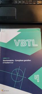 VBTL 4 - leerboek Goniometrie en complexe getallen (D - 5 uu, ASO, Wiskunde A, Nieuw, Ophalen of Verzenden