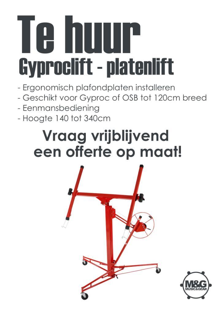 Gyproclift 3m40, Bricolage & Construction, Monte-charges, Enlèvement ou Envoi