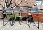 Set van 4 barkrukken/barstoelen, Huis en Inrichting, Barkrukken, Ophalen, Zo goed als nieuw