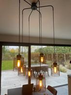 Mooie plafond lamp Marckdael 6 pendels, Ophalen of Verzenden, Zo goed als nieuw, Glas