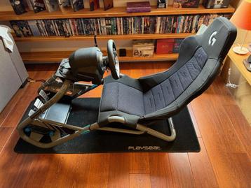  Thrustmaster T-GT II avec  Playseat Trophy et tapis beschikbaar voor biedingen