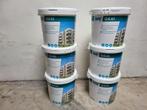 Acrylaat gevelpleister KNAUF OXXI 1,5 mm, structuur, 25 kg., Ophalen, Wit, Nieuw, Verf
