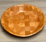 Grote saladeschaal van bamboe, diameter 55cm, px: 8€, Ophalen of Verzenden, Zo goed als nieuw, Kom(men)