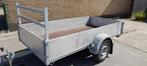 Ongeremde aluminium enkelas 265x130 cm  650 euro, Auto diversen, Aanhangers en Bagagewagens, Ophalen, Zo goed als nieuw