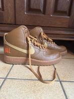 Nike Air Force 1 Downtown 45,5 Marron AF1 personnalisée, Ophalen, Nieuw, Schoenen