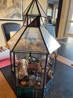 Glas in lood zeshoekig prieeltje, Ophalen