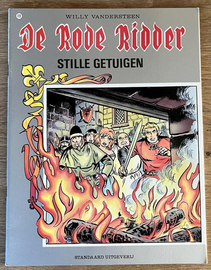 De Rode Ridder - Stille getuigen - 119 1e dr(1986) Strip, Boeken, Stripverhalen, Zo goed als nieuw, Eén stripboek