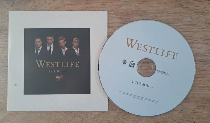 Westlife - The Rose (promo cd), Cd's en Dvd's, Cd Singles, Gebruikt, Nederlandstalig, 1 single, Ophalen of Verzenden