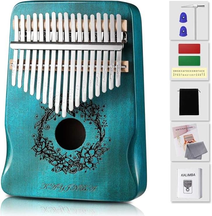 Kalimba 17 toetsen draagbare mahonie piano GRATIS LEVERING, Hobby en Vrije tijd, Overige Hobby en Vrije tijd, Nieuw, Verzenden
