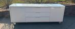 Buffet blanc laqué, Huis en Inrichting, Kasten | Buffetkasten, Ophalen, Kunststof, Gebruikt, Contemporain