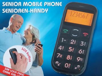 Senior Mobile Phone - Senioren-Handy - SOS button. 