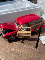 1/24 Ford woody wagon 1949 franklin mint christmas limited, Comme neuf, Enlèvement