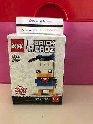 Lego Brickheadz - 40377 - Donald Duck beschikbaar voor biedingen