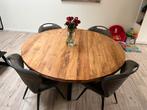 Eettafel mango hout + 4 stoelen, Ophalen