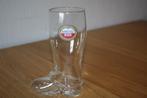 Klein Amstel bierglas-laarsje – met oud logo [16,6 cm], Ophalen of Verzenden, Zo goed als nieuw, Glas of Glazen, Amstel
