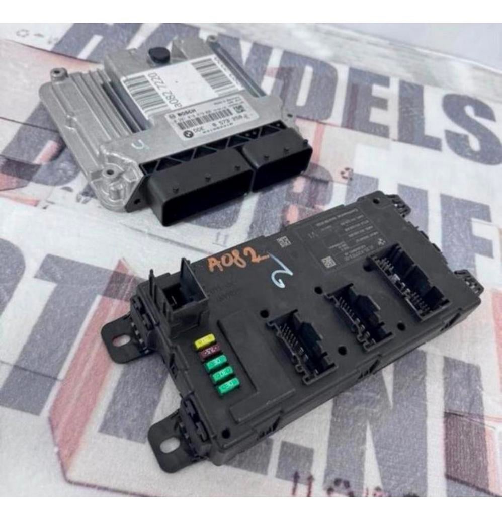 ECU + BCM bmw 3 F30 F31 DDE8573258 0281019679 6135931717301, Autos : Pièces & Accessoires, Électronique & Câbles, BMW, Utilisé