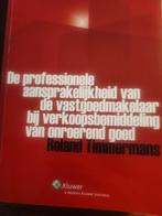 De aansprakelijkheid vastgoedmakelaar, Boeken, Ophalen of Verzenden, Zo goed als nieuw