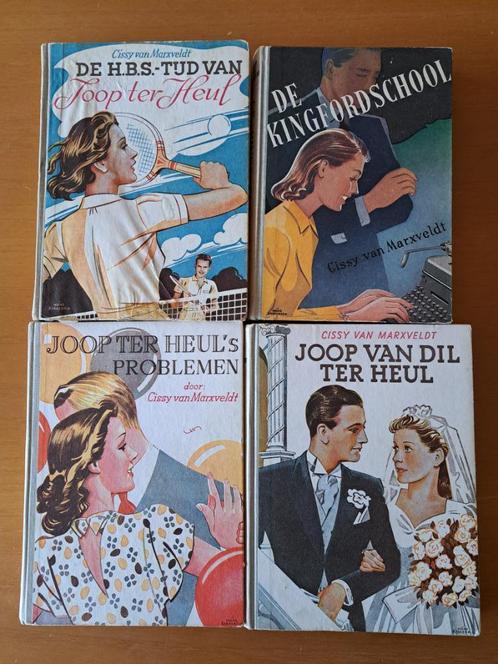 4 boeken - Joop ter Heul - Cissy van Marxveldt -, Boeken, Kinderboeken | Jeugd | 13 jaar en ouder, Gelezen, Fictie, Ophalen of Verzenden