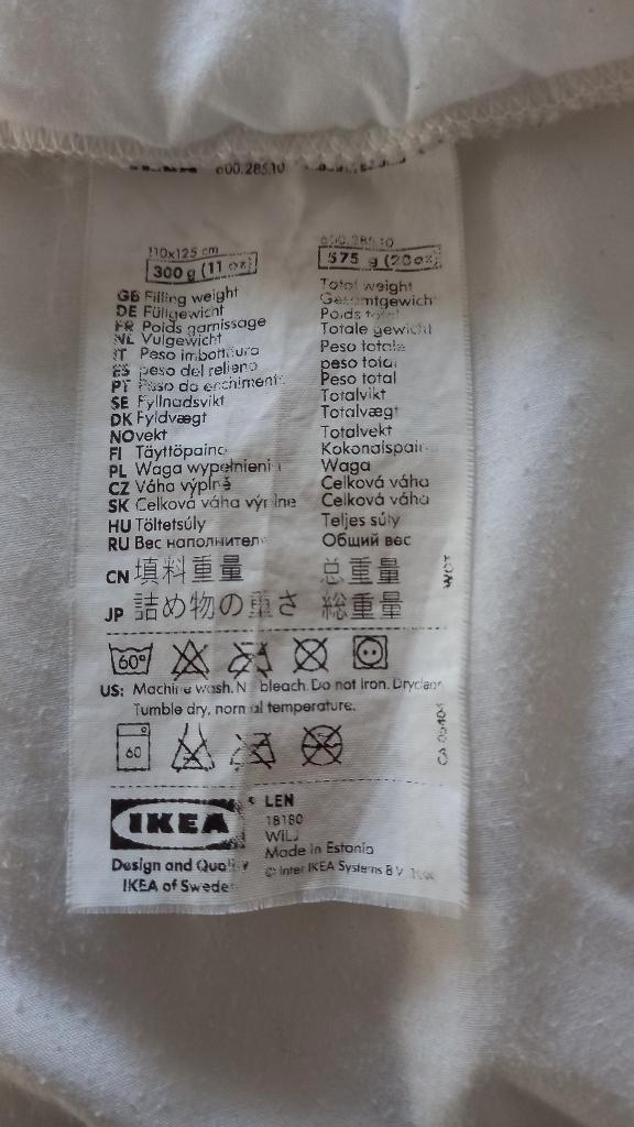 dekbedje voor baby-/kinderbedje + accessoires, Kinderen en Baby's, Kinderkamer | Beddengoed, Zo goed als nieuw, Dekbedovertrek