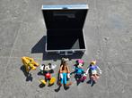 5 Disneyfiguren in koffer, Kinderen en Baby's, Ophalen of Verzenden, Gebruikt