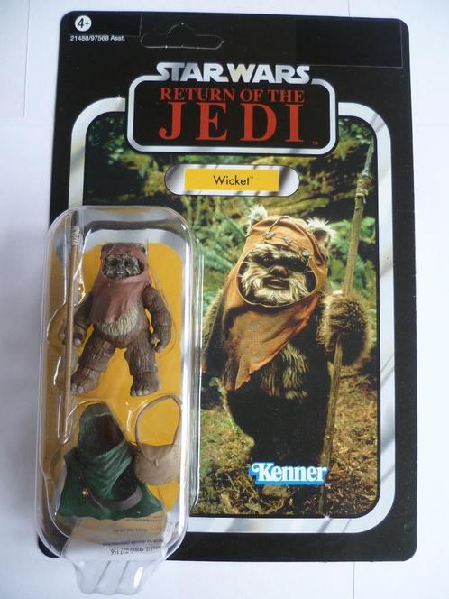 STARWARS VINTAGE COLLECTION ROTJ VC27"WICKET"UIT 2011, Collections, Star Wars, Comme neuf, Figurine, Enlèvement ou Envoi