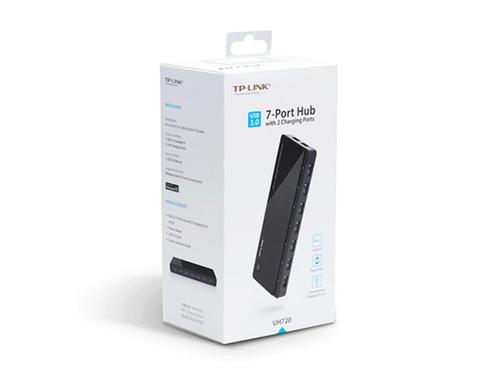 TP Link HUB  7 Ports USB 3.0, Informatique & Logiciels, Stations d'accueil, Comme neuf, Hub USB, Enlèvement ou Envoi