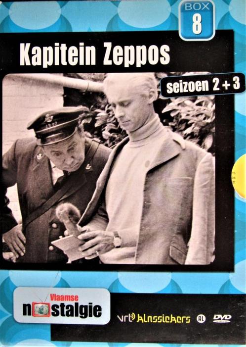 DVD BOX 8- VLAAMSE KLASSIEKERS- KAPITEIN ZEPPOS (3 DVD'S), CD & DVD, DVD | Néerlandophone, Comme neuf, TV fiction, Autres genres