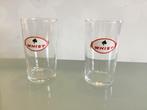 Deux verres trappistes pour limonade whist années 40. La tra, Collections, Enlèvement ou Envoi, Comme neuf, Verre à soda