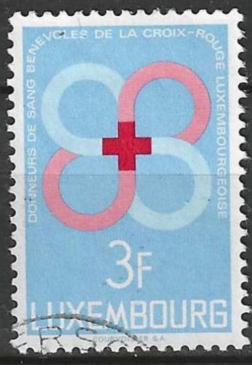 Luxemburg 1968 - Yvert 728 - Bloedgevers (ST), Postzegels en Munten, Postzegels | Europa | Overig, Gestempeld, Luxemburg, Verzenden