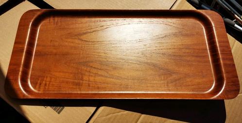 Silva 60's teak plateau Zweeds, deense makelij genummerd, Antiek en Kunst, Antiek | Woonaccessoires, Ophalen of Verzenden
