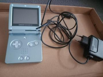 Gameboy Advance SP bleu clair 