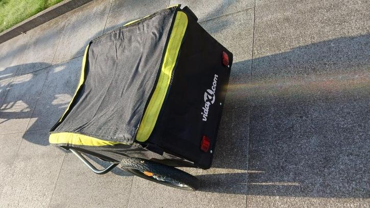 fietskar vidaxl, Fietsen en Brommers, Fietsaccessoires | Aanhangwagens en Karren, Nieuw, Ophalen