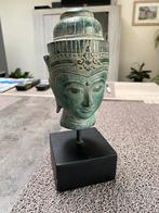 Statuette boudha antique en bronze, Antiquités & Art, Enlèvement ou Envoi, Bronze
