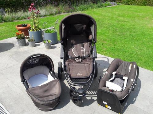 3-in-1 kinderwagen + buggy + Maxi Cosi (met Isofix) - QUINNY, Kinderen en Baby's, Kinderwagens en Combinaties, Gebruikt, Kinderwagen