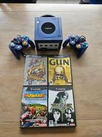 Gamecube + 2 controllers + 5 spellen, Games en Spelcomputers, Ophalen, Zo goed als nieuw