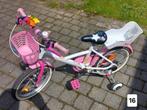 Meisjesfiets 4-6 jaar 16", Gebruikt, 16 inch, Handrem, Ophalen