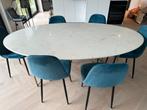 Marmeren tafel, Huis en Inrichting, Tafels | Eettafels, Ophalen