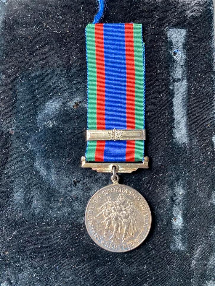 Canadian Volunteer Service Medal ww2, Verzamelen, Militaria | Tweede Wereldoorlog, Ophalen of Verzenden