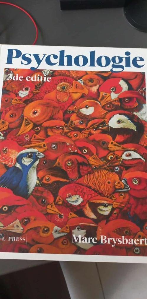 Psychologie 3e editie Marc Brysbaert, Boeken, Psychologie, Zo goed als nieuw, Ophalen of Verzenden